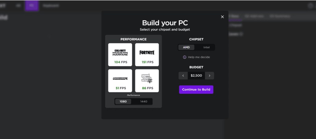 موقع تجميع كمبيوتر BLD