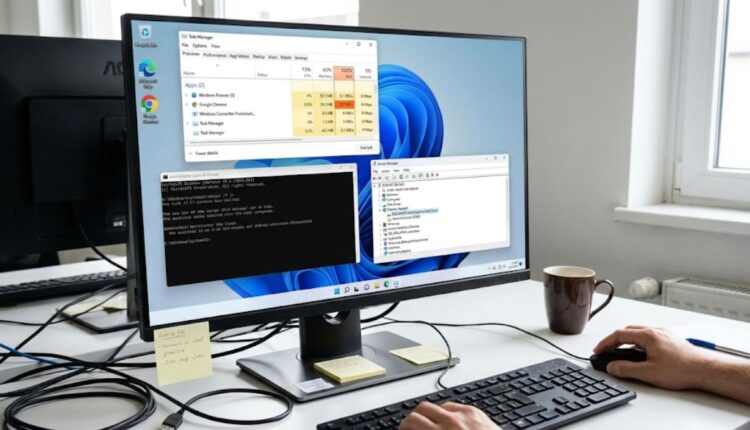 حل مشكلة Disk Usage 100% في ويندوز