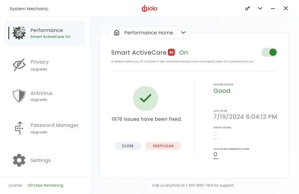 برنامج صيانة الكمبيوتر Iolo System Mechanic