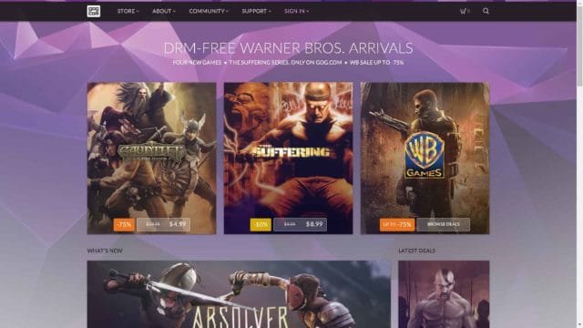 العاب مدفوعة مجانا GOG جيف اواي