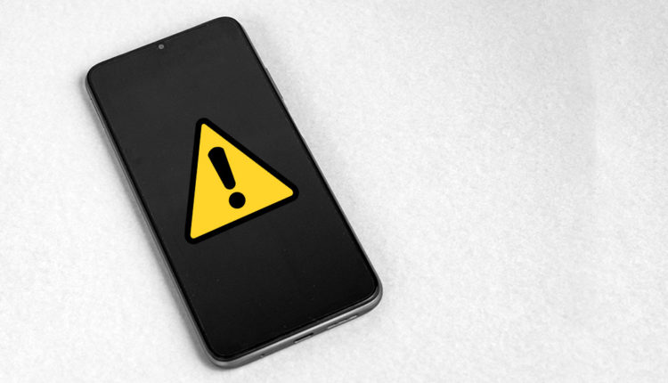 الهاتف لا يعمل: شاشة سوداء