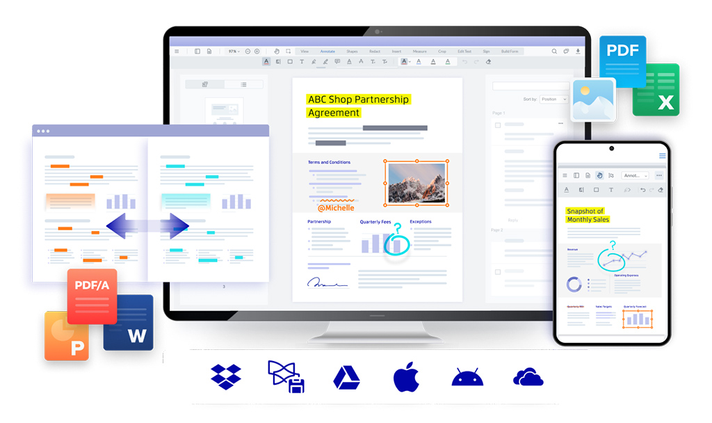 محرر pdf مجاني Xodo PDF Reader & Editor