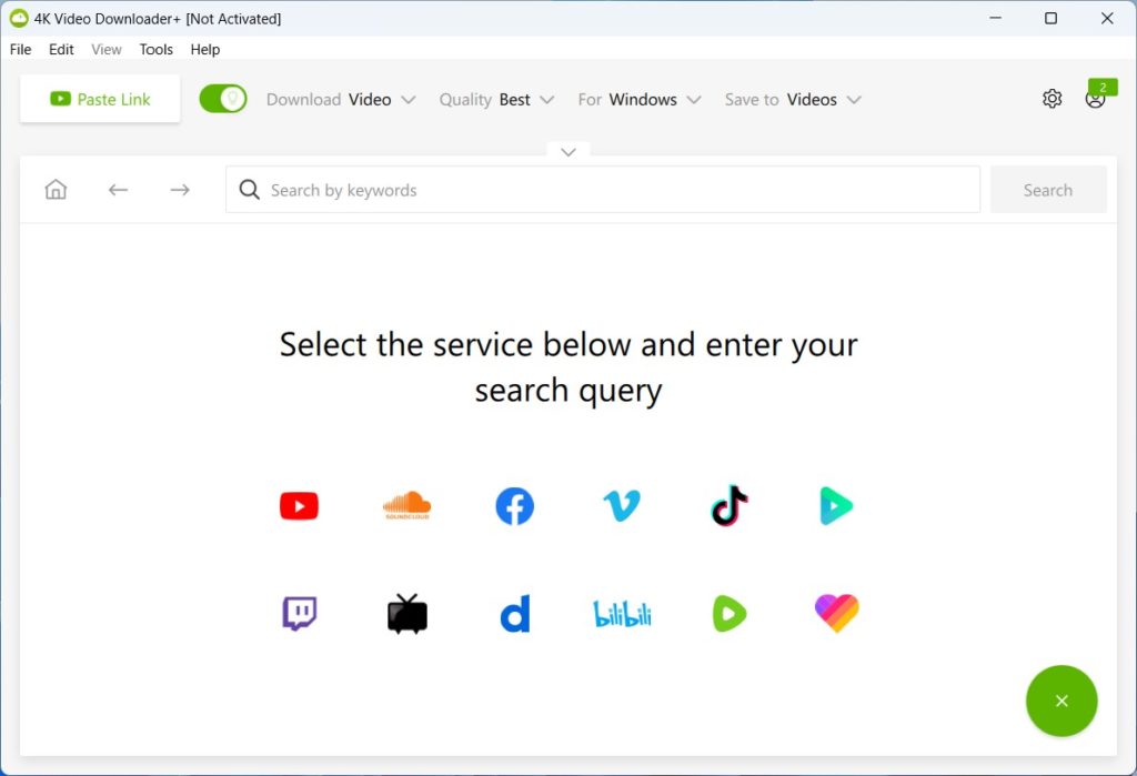 برنامج تحميل فيديوهات 4K Video Downloader+