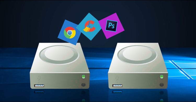 تغيير مسار البرامج المثبتة