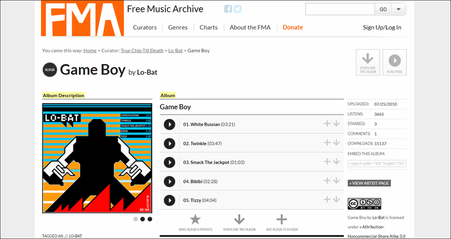 Ù…ÙˆÙ‚Ø¹ Free Music Archive