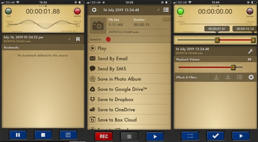 تطبيق تسجيل صوت احترافي للصحفيين Voice Record Pro