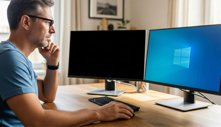 حل مشكلة الشاشة السوداء وتوقف الإقلاع في ويندوز