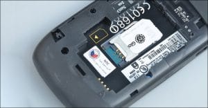 ضبط مكان شريحة الـ SIM