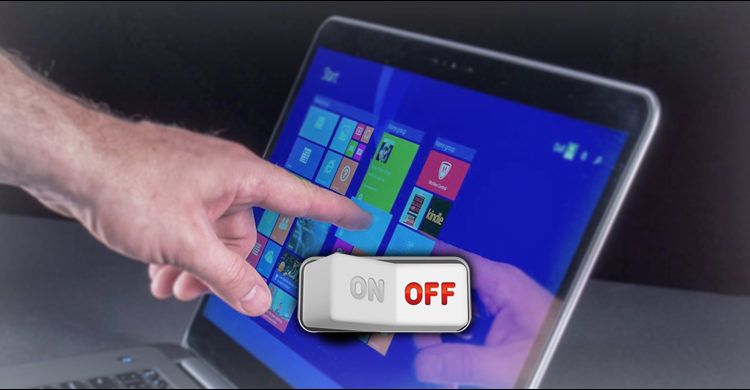 كيفية ايقاف اللمس في اللابتوب – تعطيل الـ Touch Screen فى أجهزة ويندوز بسهولة Disable-Laptop-Touch-Screen-750x390