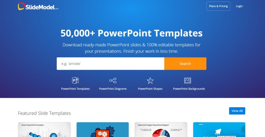 slidemodel قوالب ppt احترافية