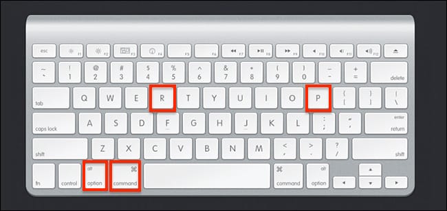 ريست لذاكرة nvram و pram