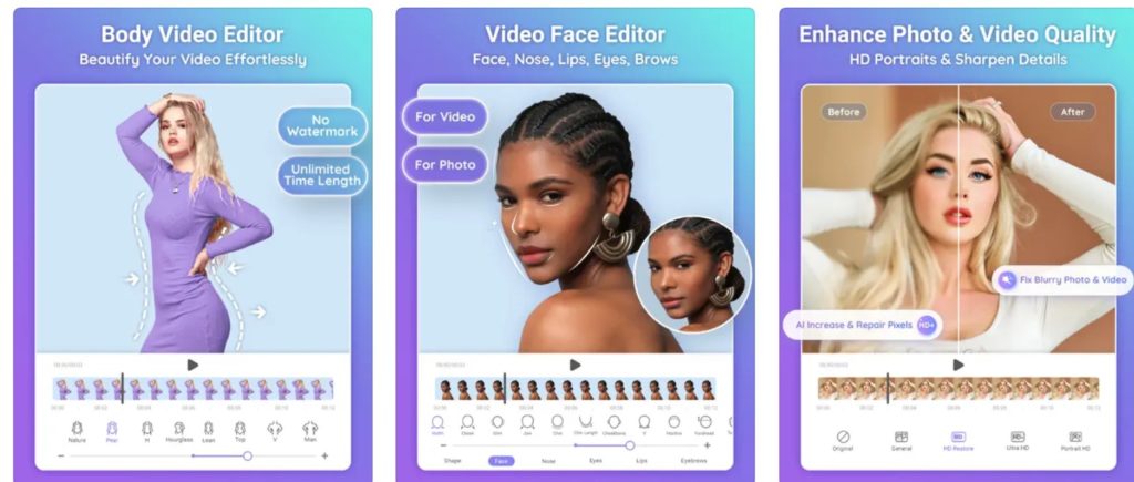 PrettyUp- AI Body Editor 