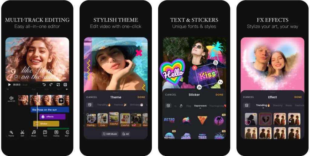 VivaVideo: محرر فيديو إبداعي للايفون