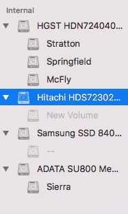 الهارد ديسك الخارجي لا يظهر في الماك