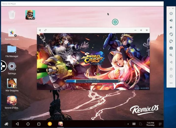 محاكي Remix OS