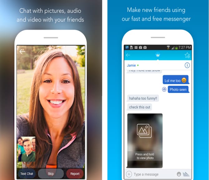chatous تطبيقق للدردشة مع الغرباء