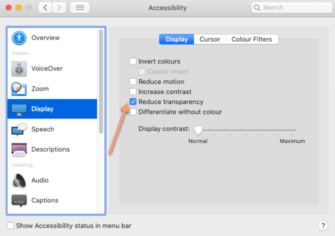 الغاء تفعيل التأثرات المرئية 2