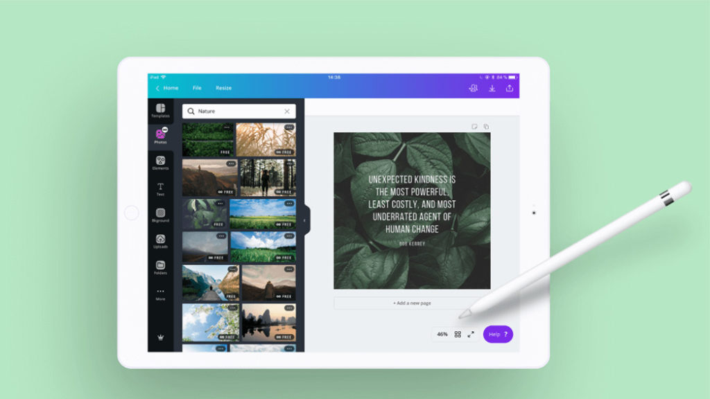 Canva للايباد