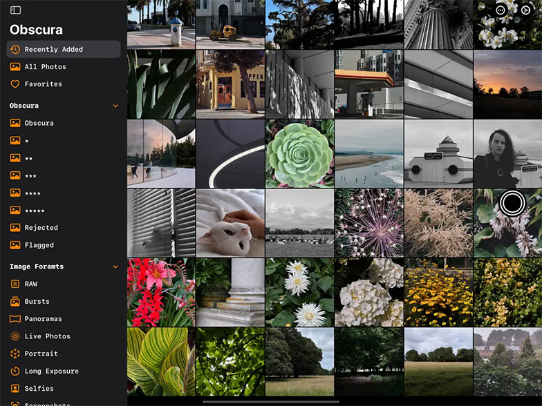 Obscura 3 برنامج كاميرا للايباد