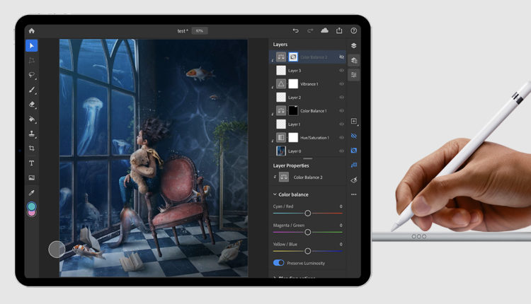 افضل برامج التصميم للايباد