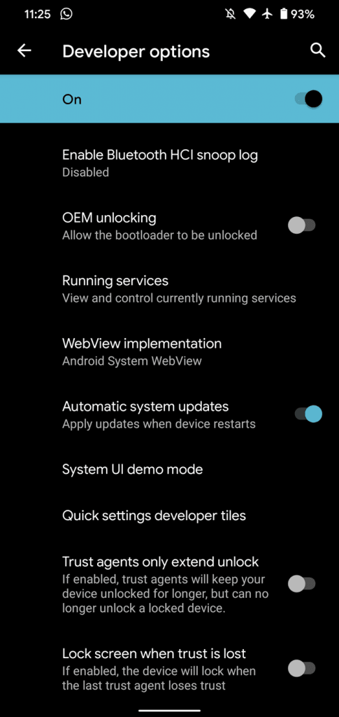 فتح قفل المصنع للاندرويد