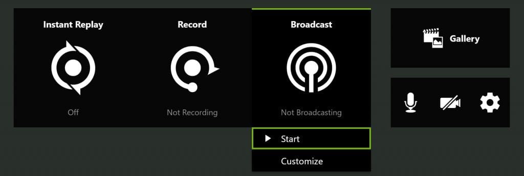 خاصية Nvidia Broadcast