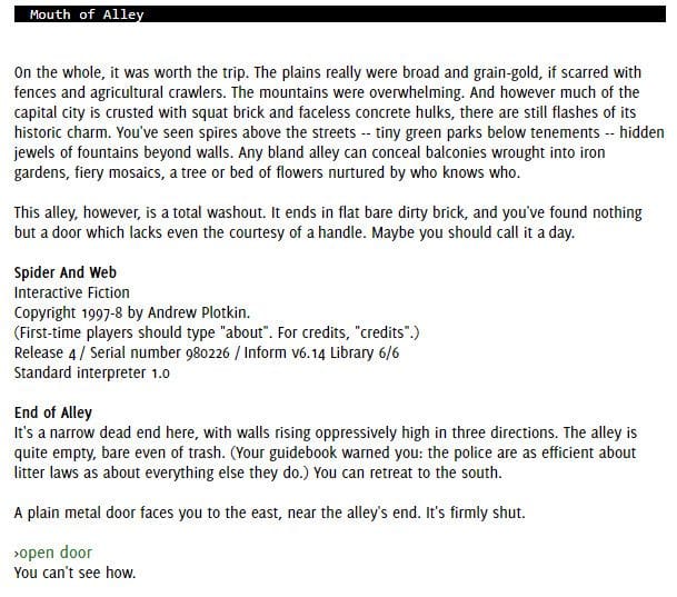 لعبة Spider and Web