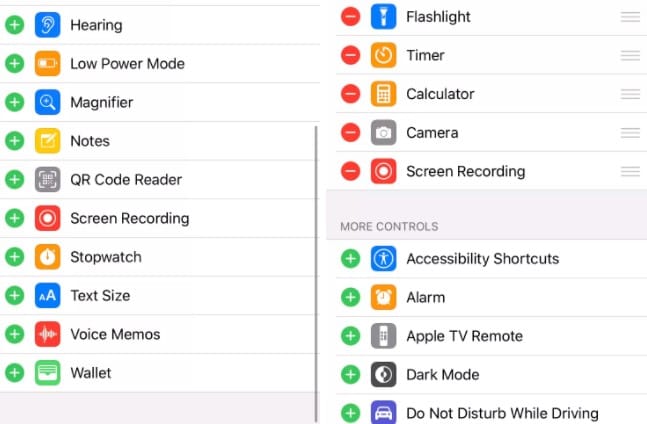 تسجيل الشاشة في ايفون تسجيل الشاشة في ايفون