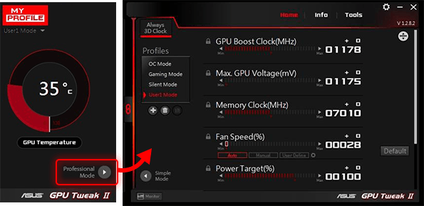 5. ASUS GPU Tweak