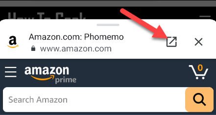 كيفية فتح الصفحة كاملة