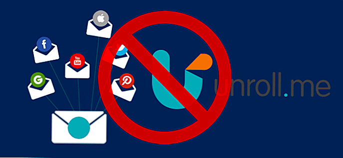 الغاء اشتراك البريد الالكتروني Unroll.me