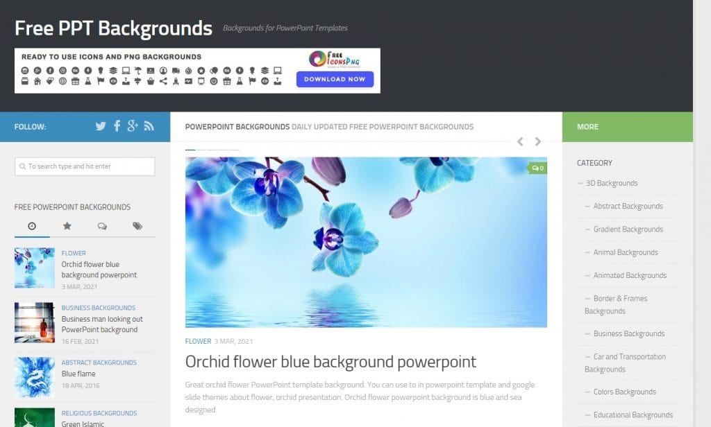 تحميل خلفيات بوربوينت freepptbackground