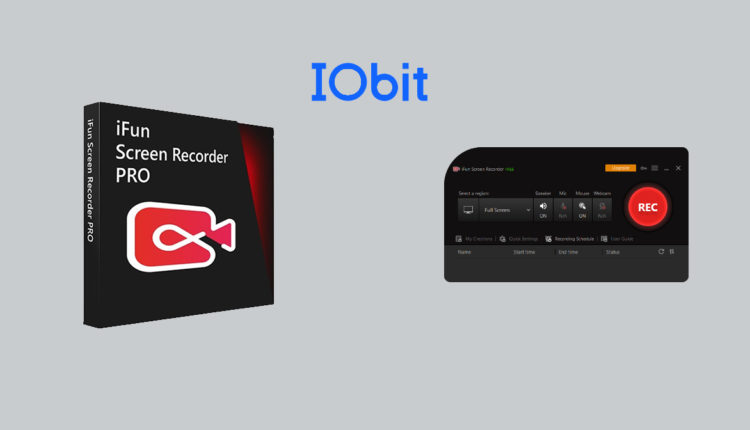 iFun Screen Recorder برنامج تصوير شاشة مجاني