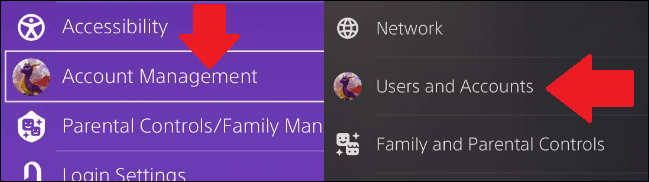 حساب بلايستيشن 1