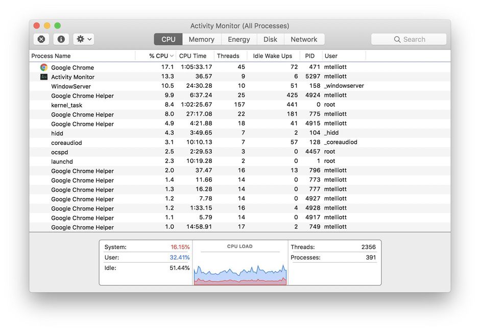 صوت مروحة ماك بوك