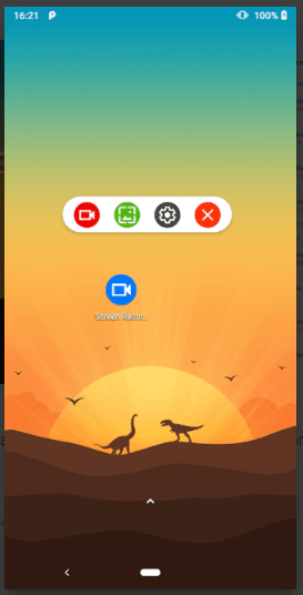 تطبيق مسجل الشاشة Screen Recorder