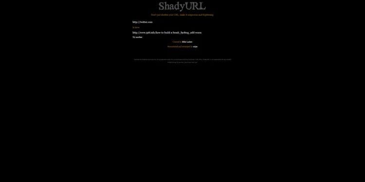 shady-url - مواقع خدع