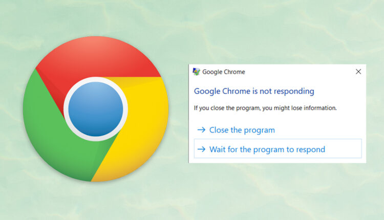 جوجل كروم لا يستجيب: حل المشكلة