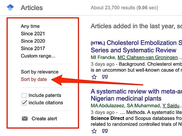 نصائح وحيل البحث في Google Scholar