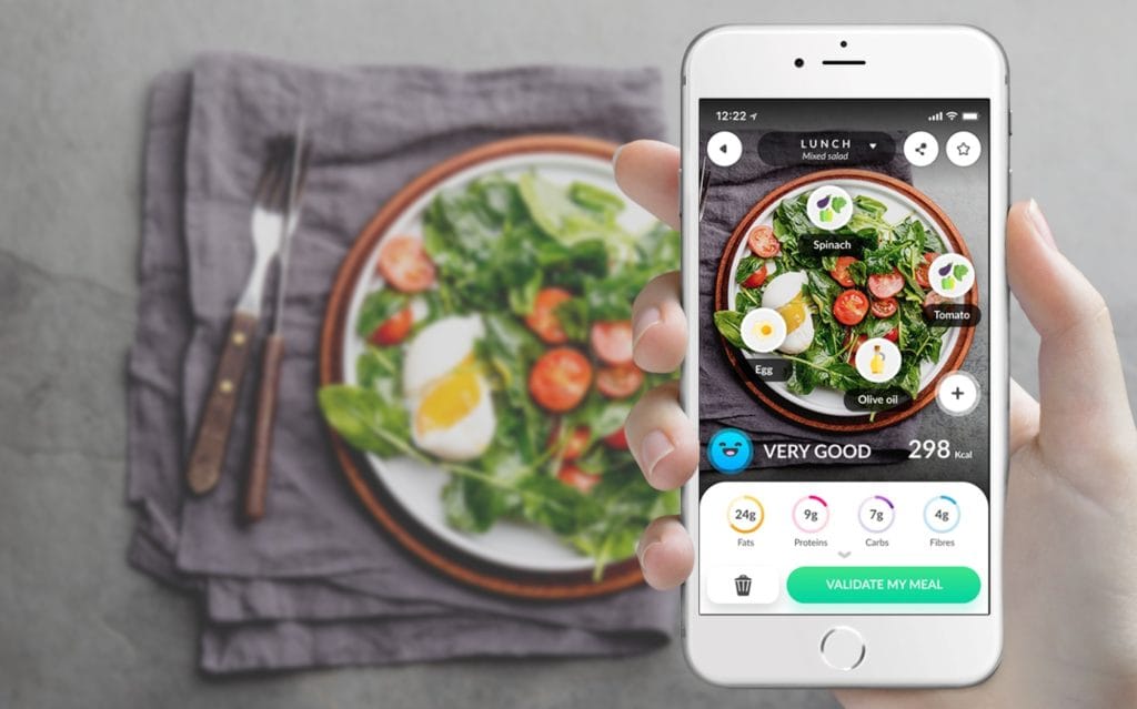تطبيق تتبع الطعام FOODVISOR