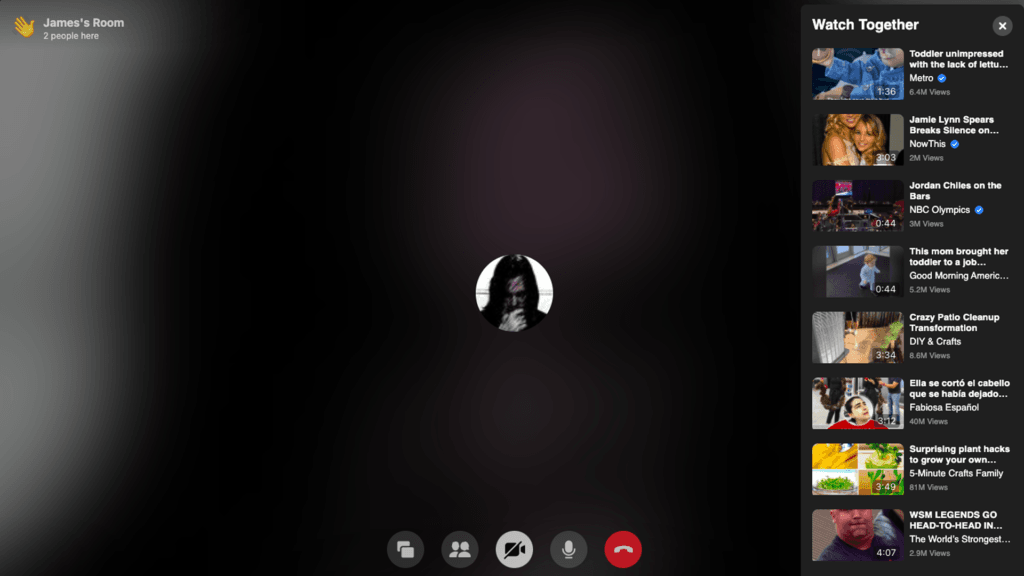 برنامج Messenger Rooms