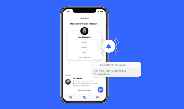 Covve تطبيق جهات الاتصال