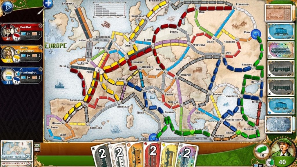 لعبة Ticket to Ride للايفون