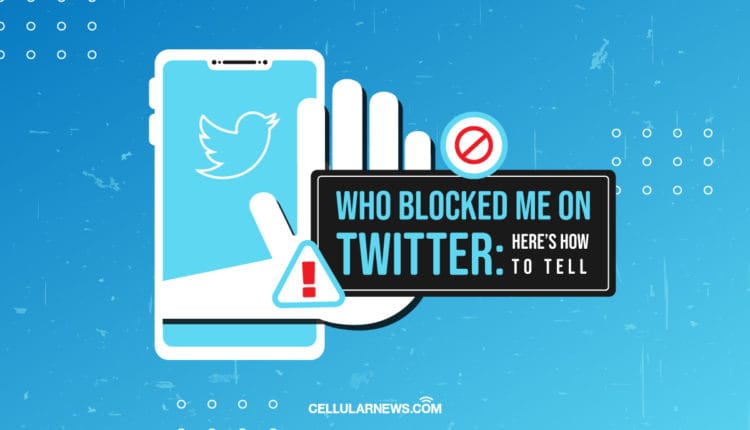 من حظرني على تويتر ؟