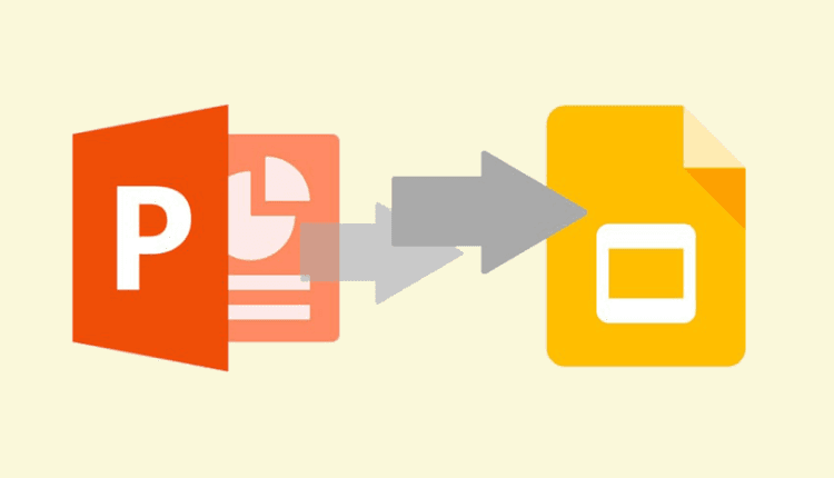 تحويل بوربوينت الى سلايد جوجل