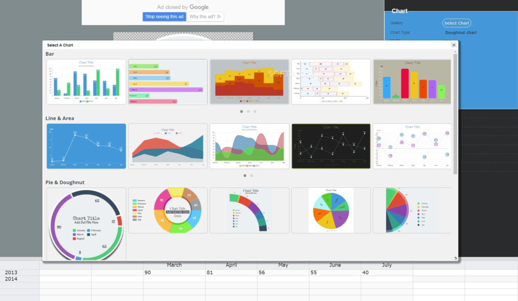 مخططات LiveGap Charts