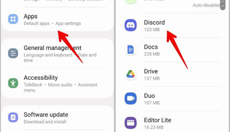 تنظيف ذاكرة التخزين ديسكورد