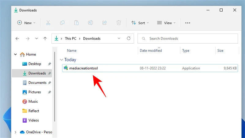 أداة تثبيت ويندوز mediacreationtool