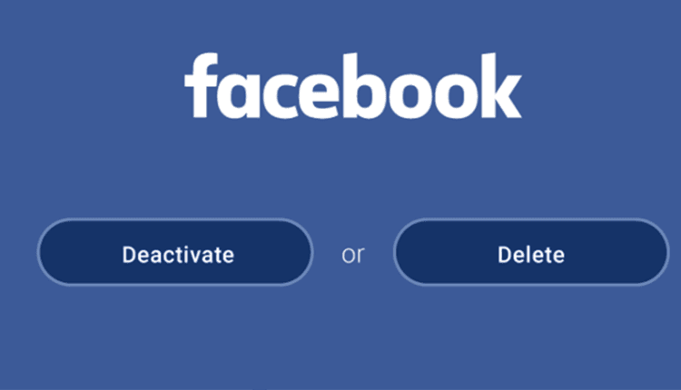 طريقة تعطيل أو مسح حساب فيسبوك