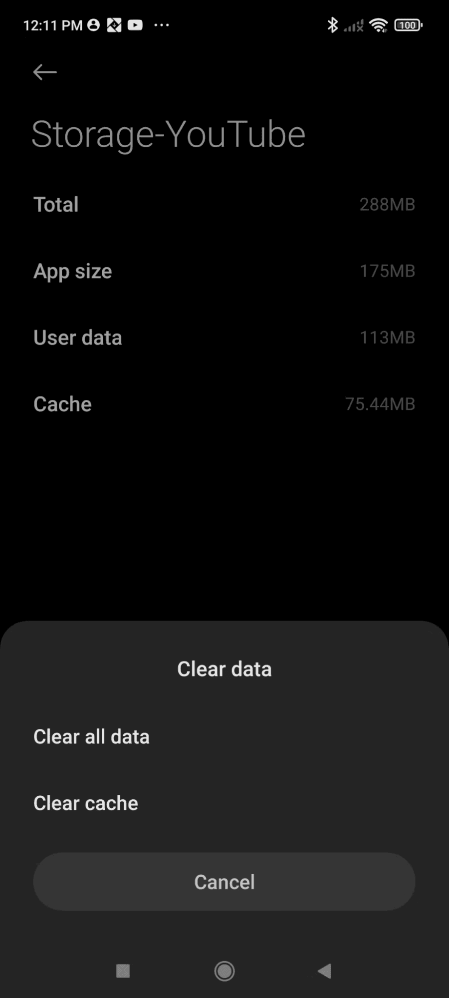 الفرق بين حذف الكاش والداتا Clear app cache أو clear app data للاندرويد